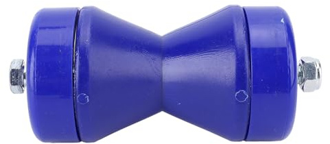 Bediffer Rouleau de Remorque de Bateau Absorbant Les Chocs, Résistant à l'usure, Protection Contre Les Chocs, Rouleau de Cloche D'arrêt d'arc en PVC pour Les Grands Bateaux, Paquet de 3 Bleu