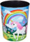 Läufer 26664 Papierkorb Einhorn, 13 Liter Mülleimer, perfekt für das Kinderzimmer, rund, stabiler Kunststoff, Abfalleimer für Kinder