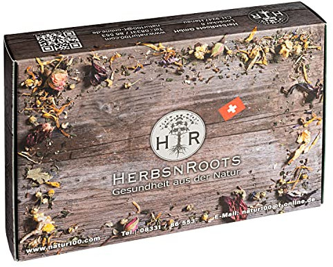 Schlaftee • Gute Nacht Tee • 4 pck. • bei Schlafprobleme und innerer Unruhe• beruhigend & schlaffördernd • Kräutertee loose • Glutenfrei • Laktosefrei • Vegan • HerbsnRoots