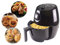 BEPER P101FRI001 Heißluftfritteuse, ölfrei, Timer und Temperatur einstellbar, abnehmbarer Behälter und Gitter, 2 Liter Fassungsvermögen, 1000 Watt, Schwarz
