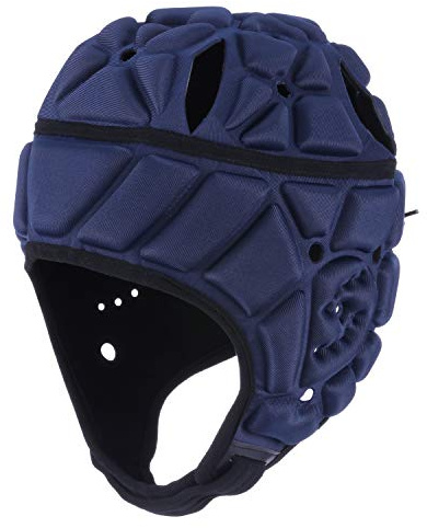 Surlim Soft Shell Flag Football Helmet for Youth, 7v7 Padded Rugby Headgear