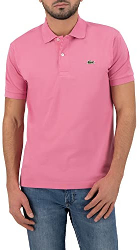 Lacoste Polo da Uomo, Reseda Rosa, S