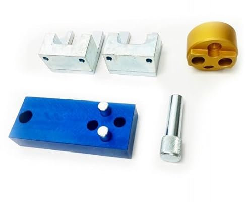 CASTEX Kit de Calage Moteur Kit D'outils de Calage Kit d'outils d'arbre à Cames de Chaîne Distribution Compatible avec Mercedes-Benz 1.6, 2.0 W654 OM654 - Made in EU