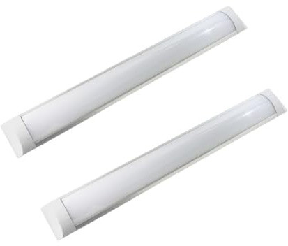 Jandei - Smala LED-strips med integrerade LED-strips, lampor för arbetsområden, industriområden, hem (Varmvit 3000K, 90)