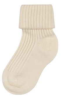 DILLING Chaussettes en laine mérinos bio pour bébé, nature, 12 mois