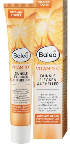 Balea Gesichtscreme Vitamin C Dunkle Flecken Aufheller, 50 ml