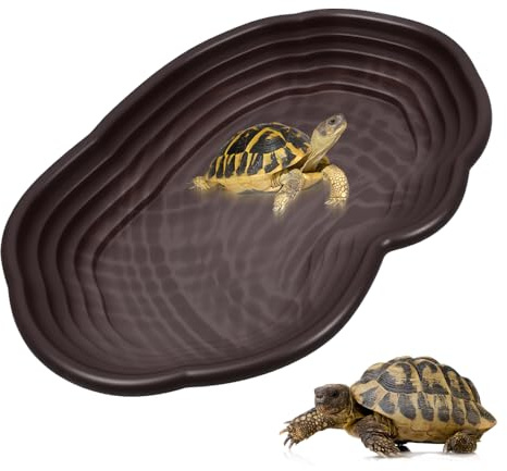 Udbrud Rettili Bagni, Tartarughe Ciotola Acqua Rettili Acqua Ciotola Rettile Ciotola Del Rettile Per Alimento E Acqua, Reptile Bacino