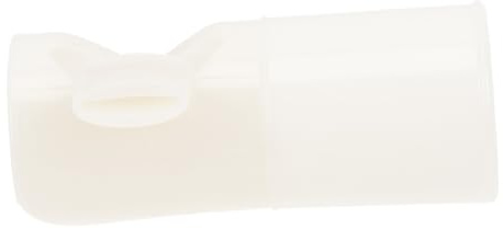 Milisten Abs Flute Mouthpiece Aid for Beginners and Professional Players White Flute Trainer Safe to Use Musical Instrument Accessory