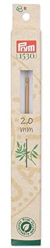 Prym - Prym 1530 Bamboo (15cm, 2.00mm) Wool Crochet Hook - 1 Unit