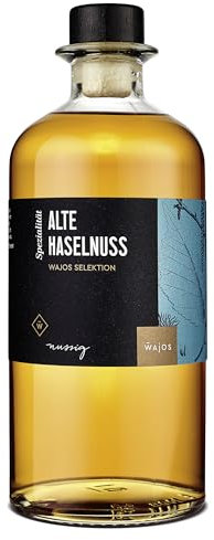 Wajos Alte Haselnuss – Wajos Selektion, 500ml, 40% vol. Nusslikör für ein edles Likör Geschenkset & Mitbringsel für Erwachsene