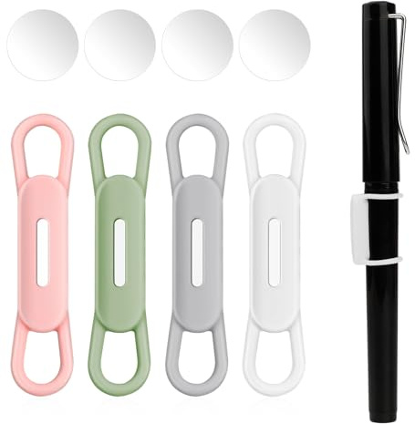 Jeffdad 4 soportes magnéticos de silicona para lápices, multicolor, 569778 3 DWxwy9Q9m