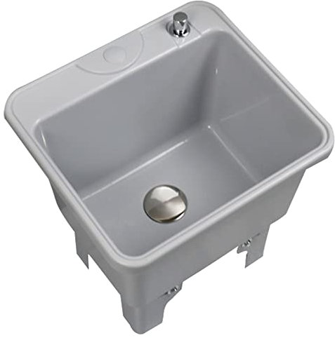 Slop Sinks,Commercial Floor-Standing Mop Sink, Home Bathroom Balcony Mop Service Basin, Multipurpose Utility Sink Laundry Tub for Courtyards, Outdoor