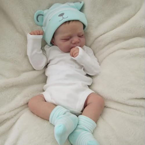 Anano Bebe Reborn Silicona Cuerpo Completo Niño 45CM Muñecas Reborn De Silicona Completo Se Puede Bañar Bebe Reborn Realista Muñecos Reborn Reales Cuerpo Entero Siliconas