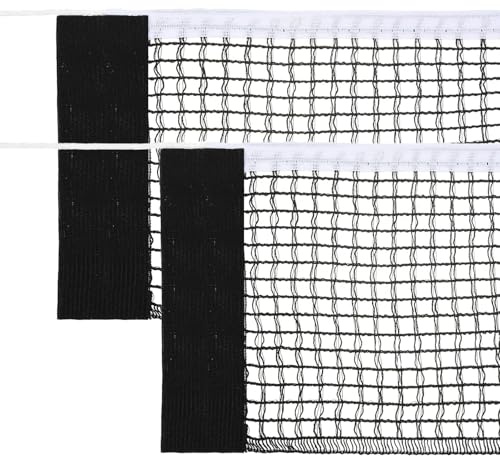Flintronic 2 Pezzi Rete da Ping Pong, Rete di Ricambio per Ping Pong Portatile, 175 * 14 CM Table Tennis Net Pieghevole, per Tavolo Esterno, Interno