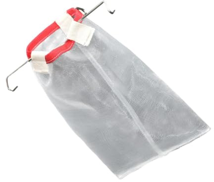 ZUNOXAZ Filtro Reutilizable de Nylon Cuadrado para Miel con Gancho Bolsa Colador Fina para Té y Jugos Malla Ultrafina Resistente para Uso Doméstico y Restauración
