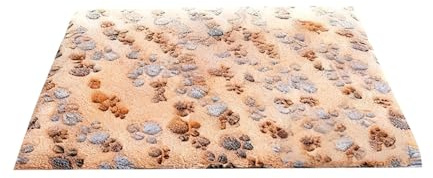 Générique Kattkudde - isolerad kattkudde i självuppvärmd textil, tassmönster | bekväm husdjursmatta ger en varm vila för , hundar, kattungar och c