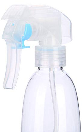 Saluaqui Nachfüllbare Friseur-Sprühflasche, Dunkelgrünes PET-Sprühgerät für den Heimgebrauch Im Salon, Feiner Nebel Zum Stylen von Pflanzen, Leicht (WHITE)