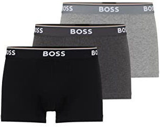BOSS Herren Trunk, 3er Pack Power, Open Grey 061, XL