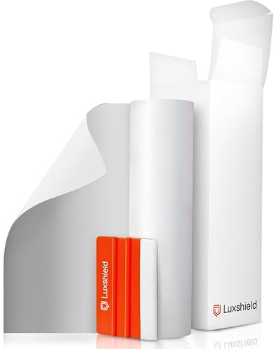 Luxshield lackskyddsfilm 15x300cm för bil, motorcykel, cykel - skyddsfilm transparent matt, självhäftande, metervara från Tyskland