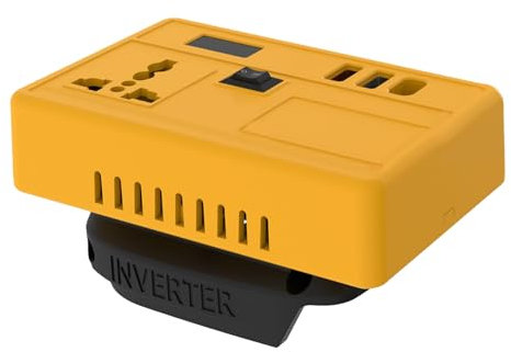 Invertisseur D'alimentation Pour La Batterie - Adaptateur D'alimentation Portable | Onduleur 220 V 220 V, Prise CA Multifonctionnelle Pour Le Téléphone, Le Ventilateur Et Les Petits Appareils, Le Conv