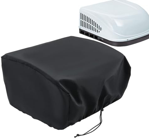 Cubierta de aire acondicionado para autocaravana, cubierta de AC para techo, cubierta de CA impermeable para remolques de viaje, repuesto resistente, resistente a los rayos UV para aire acondicionado