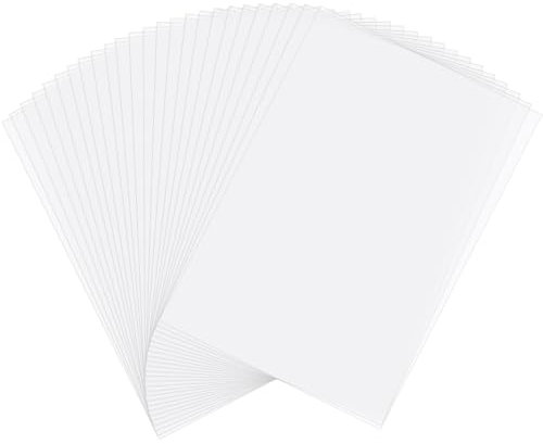 100 Blatt Transparentpapier A4,210x297mm Weiß Transparentpapier,Klar Malpapier,Transparentes Bastelpapier,Tracing Paper,Durchsichtige Papier,Architektenpapier,Malpapier für Student Maler Architekt