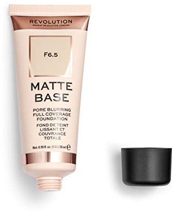 MakeUp Revolution Matt Base Foundation 28 ml, F6.5