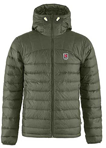 Fjällräven Herren Expedition Pack Down Hoodie Jacke, Deep Forest, S