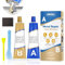 AllisWay Pegamento Metal, Masilla para Metal, Soldadura en Frio, Pegamento para Metales, Adecuado para Reparación de Grietas, Reparación de Desgaste, etc, de Diversos Materiales Metálicos, 50G + 50G