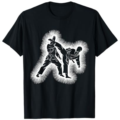 Karaté Kickboxing Taekwondo Enfant Homme T-Shirt