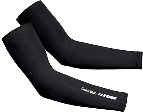 GripGrab Manguitos Ciclismo UPF 50+ Protección Solar Antideslizantes Ligeros Transpirables Verano Bicicleta Running