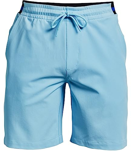 Under Armour UA Drive Field Short pour homme Bleu opale Noir, Bleu opale / noir, XX-Large