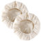 2 Ronde banneton pour pain,banneton,Banneton à Pain Rond Du Pain Doublure,Panier de Fermentation du Pain Corbeille à Pain Moule,pour Faire son Pain et son Levain-25 cm