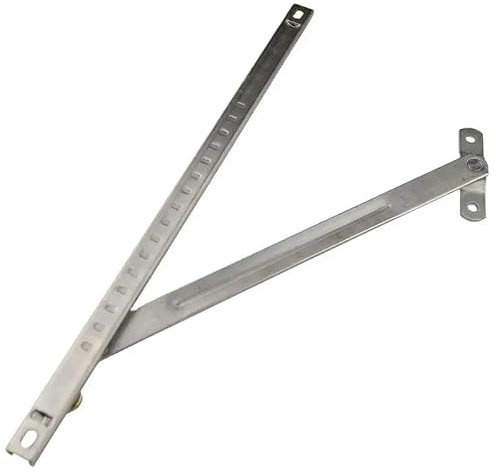 Verbindungsstange Aluminium Windows Stop 10 Zoll Edelstahl Windverstrebung Fensterfeststeller 57