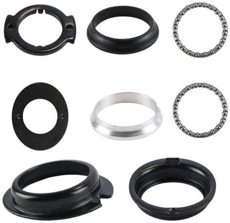 Gorise Kit De Reemplazo De Rodamientos M365 Pro: 8 Piezas De Carcasas De Rodamientos De Dirección De Acero Con Rodamientos De Bolas Y Accesorios De Reparación De Para M365/Pro/Pro2