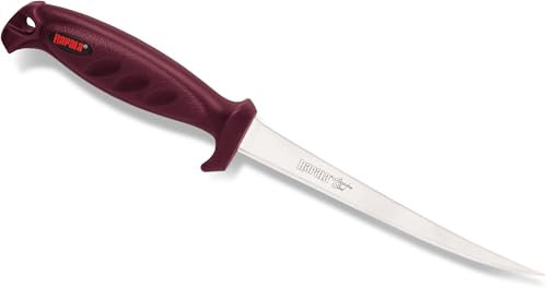 Rapala NK03150 Cuchillo a Lama fissa,Unisex - Adulto, Rojo, un tamaño