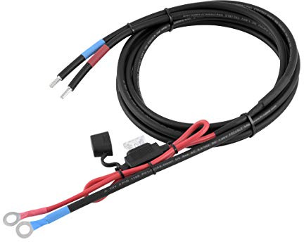 enjoysolar 6mm² Batteriekabel Solarladeregler und Batterie mit Sicherung M8-Ringösen (25A 6mm² M8)