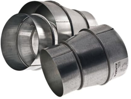 Weedness Anschluss-Reduzierstück 250 mm / 125 mm - Rohrlüfter Abluftschlauch Schlauch Klimaschlauch Indoor Anbau Homebox Lüftungsschlauch