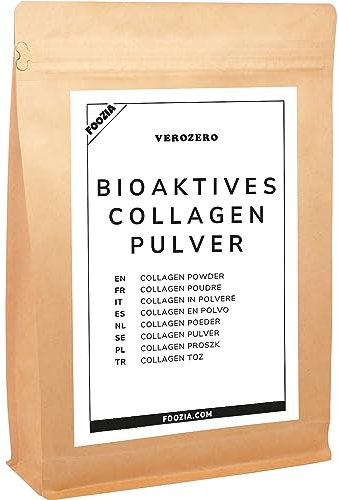 Collagen Pulver | 2-Monats-Kur | Pures Kollagen Pulver Collagen Peptide Bioaktives Kollagen Hydrolysat 150g von Foozia