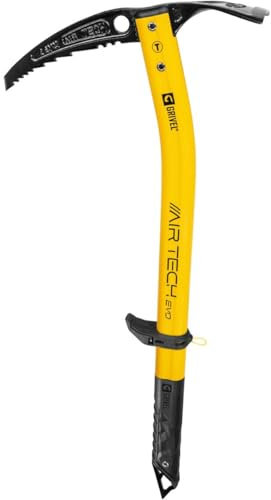 Grivel Air Tech Evo T G-Slider Ice Axe, Yellow, 48 cm
