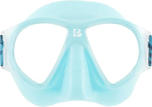 CRESSI Force Mask - Máscara con Lentes de Policarbonato y Facial TPR para Buceo, Natación en Superficie y Vacaciones en la Playa Unisex Adulto