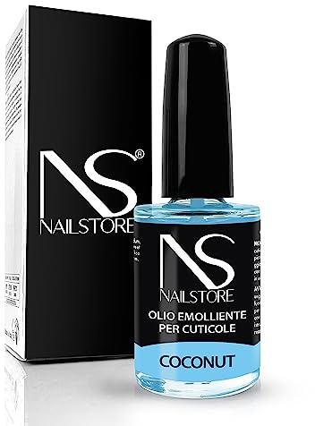 NAILSTORE - Olio per Cuticole e unghie Nail Oil, Trattamento Delle Unghie Cuticola Rivitalizzante Olio Nail Polish - 15ML (Cocco)