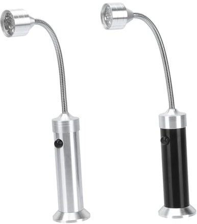 WOONEKY 2pcs Bendable Led BBQ Light Strip Magnetic Work Light for Grill Maintenance Outdoor Barbecues