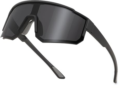 FEISEDY Occhiali da Sole Sportivi Specchiati Uomo Donna Bicicletta Occhiali Sportivi Giovanili per Mtb Ciclismo Baseball con Protezione UV400 B0213