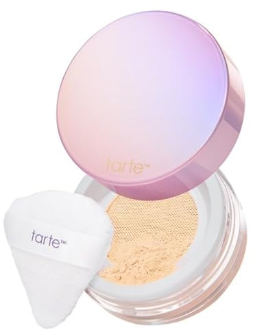 tarte ORIGINAL | CREASELESS setting powder - Polvere fissante | Fissa il tuo look fino a 16 ore | VEGANO | by BELLA | 7 gr. | (YELLOW, 7 grammi (confezione da 1))
