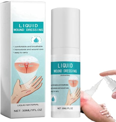 Liquid Plaster,Liquid Wound Dressing,Wound Spray,Waterproof Plasters for Wounds,Waterproof Sp-ray for Wo-und,Spray Plasters for WOU-nds,Liq-uid Skin SPR-ay,WOU-nd Stick,Protective WOU-nd Cleaning