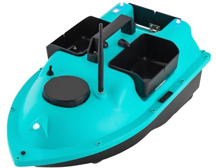 Barco de pesca, barco de pesca Rc, cebo para pesca de surf, con ecosonda y GPS, barco de búsqueda de peces, buscador de peces con sensor de sonar, baterías de repuesto, bolso de mano