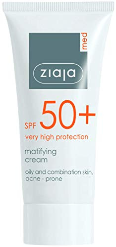 ZIAJA MED SPF 50+ mattande ansiktskräm, 50 ml