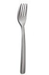 Comas Cuba 18% forchetta da Dolce, 137 mm, Colore: Argento
