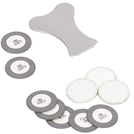 Placa de Atomización Mist Maker con Mist Maker Disc Humidificador Ultrasónico Aria Difusor, 10 Piezas Ultrasónica Mist Maker Disco de Cerámica 20 Mm Kit de Accesorios de